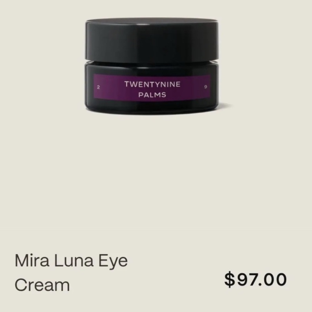 Mira Luna Eye Cream - Black